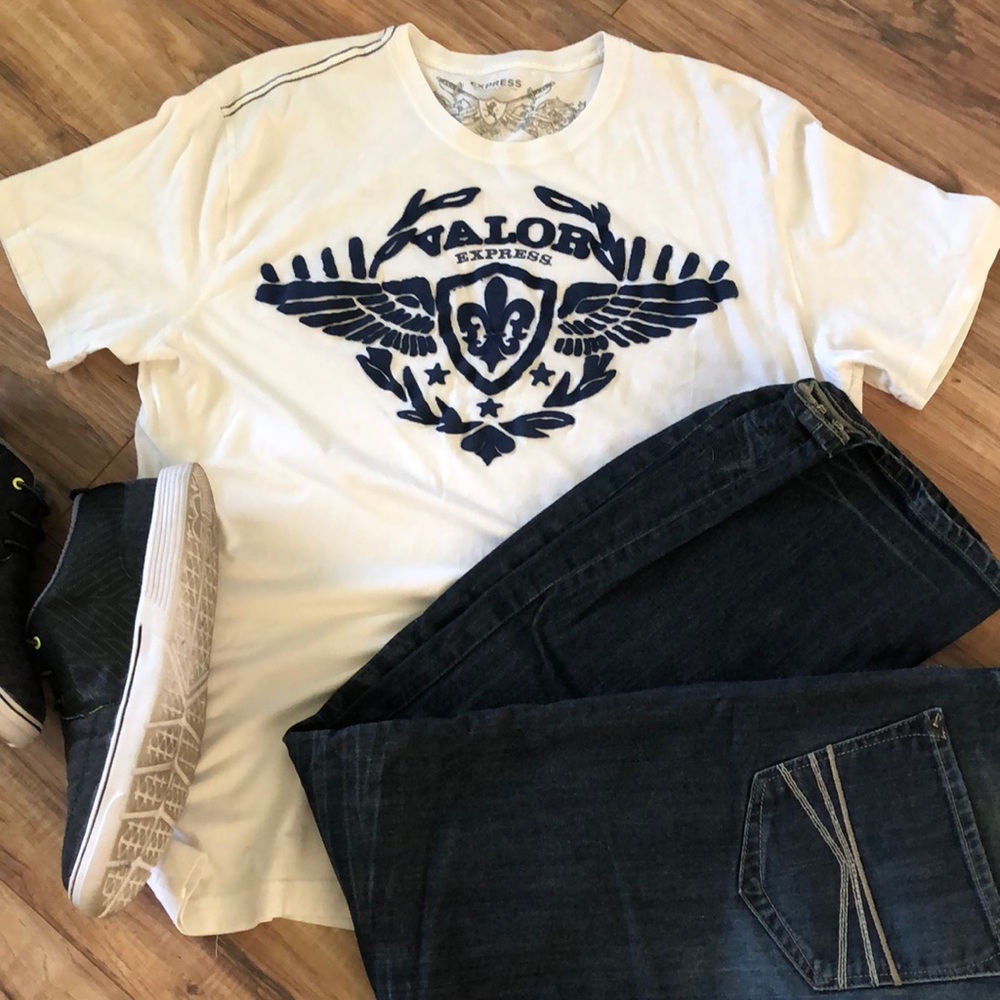 Express white Valor shirt
